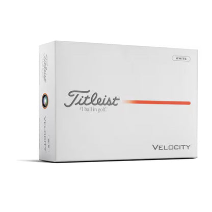Titleist 2026 Velocity White Golf Balls