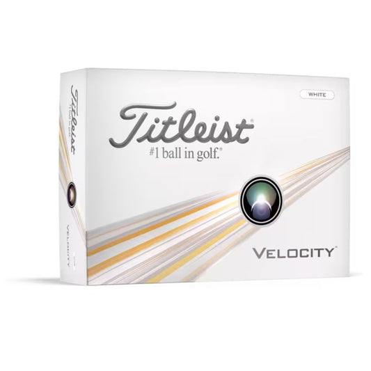 Titleist 2024 Velocity Golf Balls White (1 Dozen)
