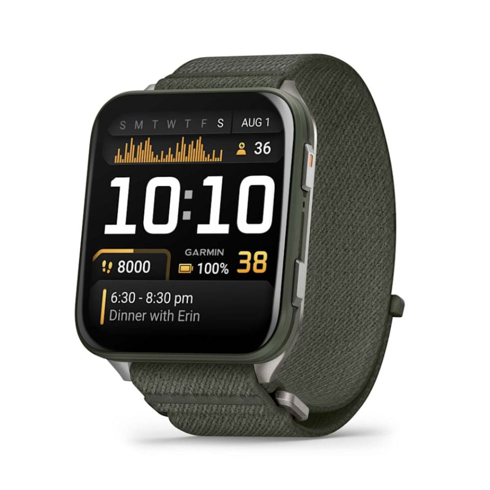 Garmin Venu X1 GPS Fitness Watch - Moss