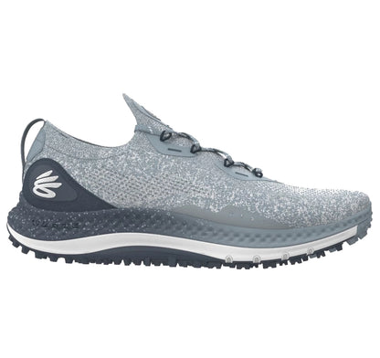 Under Armour Men's UA Charged Curry Spikeless Golf Shoes - Harbor Blue
