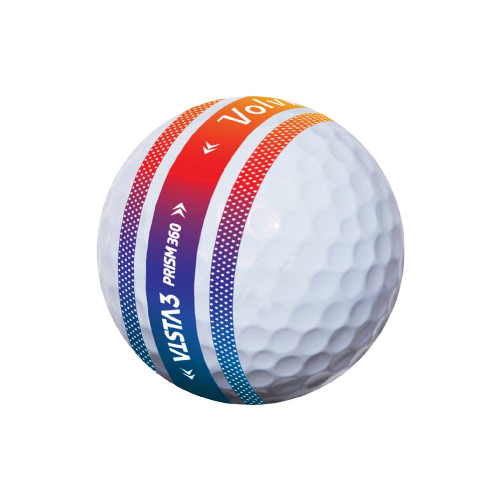 Volvik 2024 Vista3 Prism 360 Golf Balls (1 Dozen)