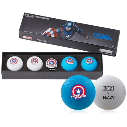 Volvik Marvel 2.0 Golf Ball Gift Set Limited Edition