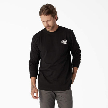 Dickies Men's Long Sleeve Logo Chest Graphic Tee Shirt