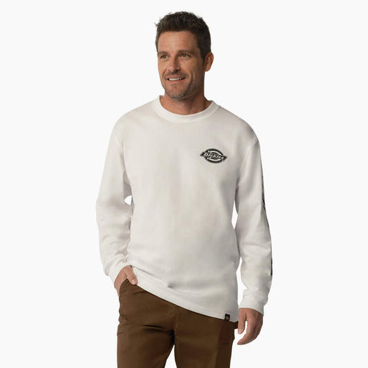 Dickies Men's Long Sleeve Logo Chest Graphic Tee Shirt