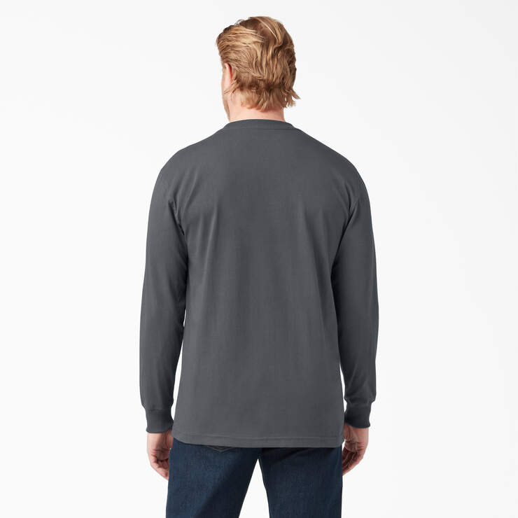 Dickies Men's Heavyweight Long Sleeve Pocket Tee Relaxed T-Shirt