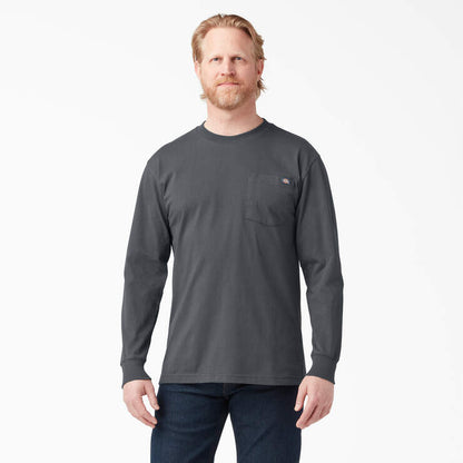 Dickies Men's Heavyweight Long Sleeve Pocket Tee Relaxed T-Shirt