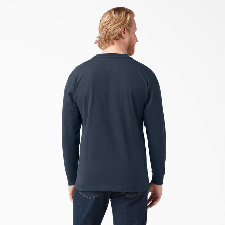 Dickies Men's Heavyweight Long Sleeve Pocket Tee Relaxed T-Shirt