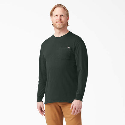 Dickies Men's Heavyweight Long Sleeve Pocket Tee Relaxed T-Shirt