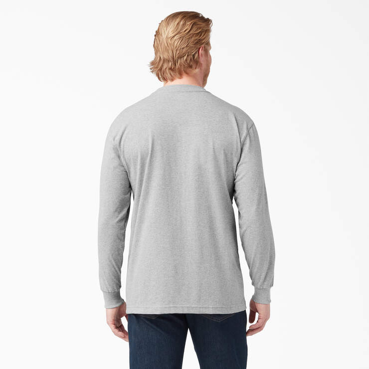 Dickies Men's Heavyweight Long Sleeve Pocket Tee Relaxed T-Shirt