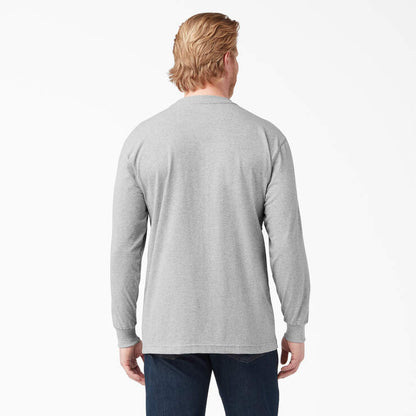 Dickies Men's Heavyweight Long Sleeve Pocket Tee Relaxed T-Shirt