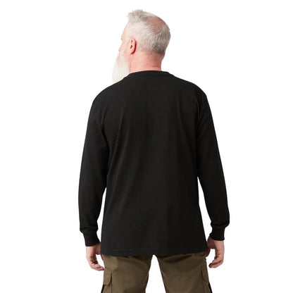 Dickies Men's Heavyweight Long Sleeve Henley T-Shirt