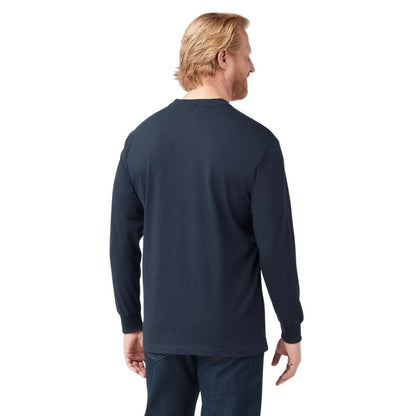Dickies Men's Heavyweight Long Sleeve Henley T-Shirt
