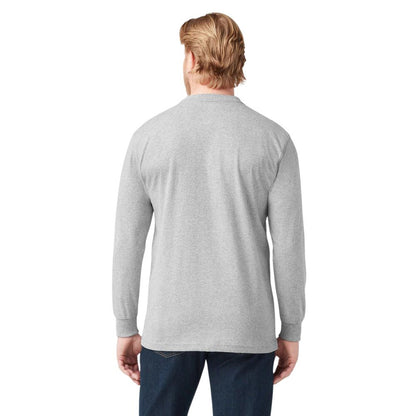 Dickies Men's Heavyweight Long Sleeve Henley T-Shirt