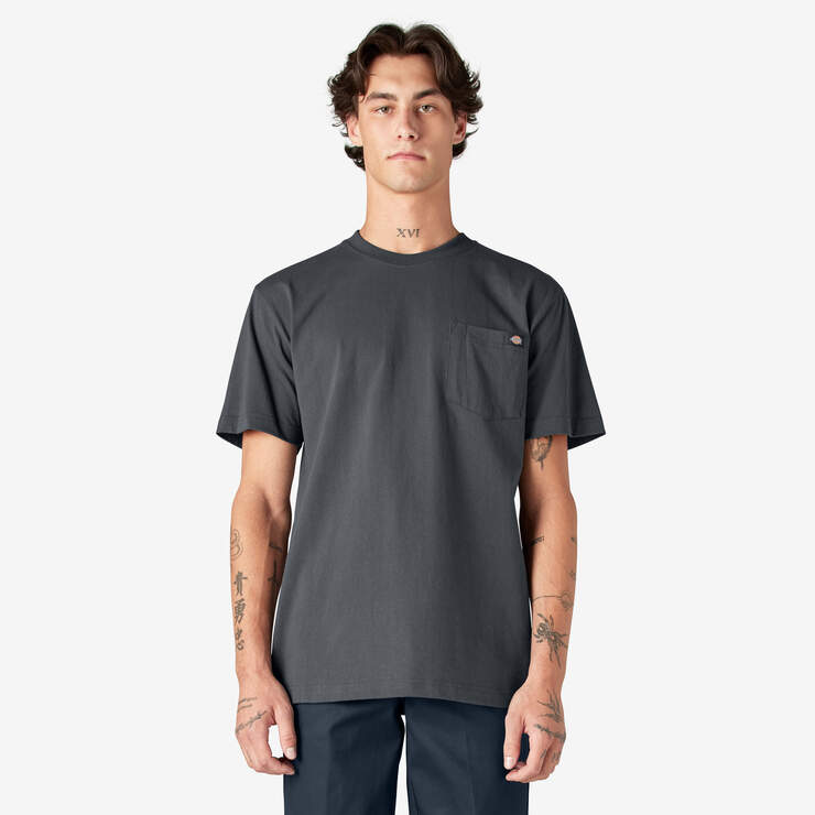 Dickies Men's Heavyweight Short Sleeve Pocket Tee Relaxed T-Shirt