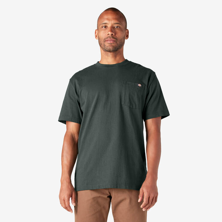 Dickies Men's Heavyweight Short Sleeve Pocket Tee Relaxed T-Shirt