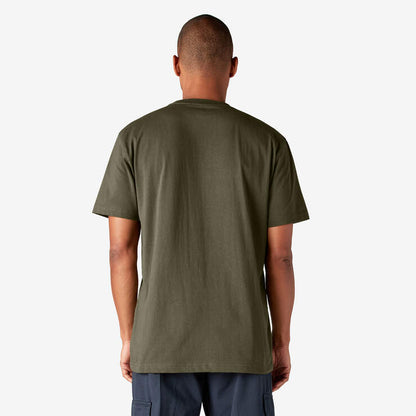 Dickies Men's Heavyweight Short Sleeve Pocket Tee Relaxed T-Shirt