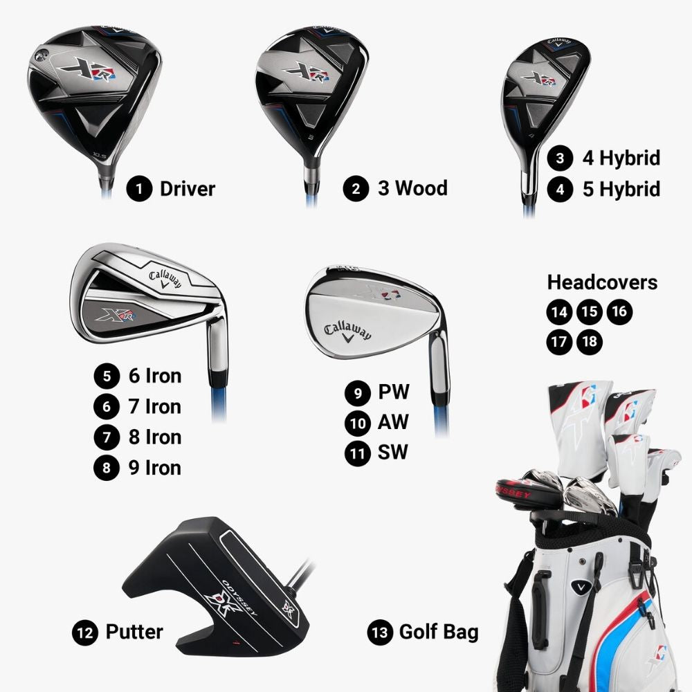 Callaway 2026 XR Men's Complete Set Graphite – GolfDirectNow.com
