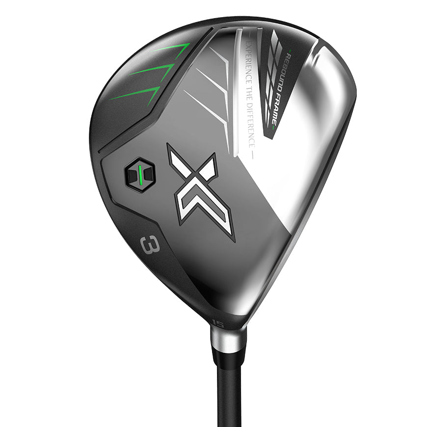 XXIO Men's 12 X Black Fairway Wood #5 18* Graphite Stiff Right Hand - VERY GOOD