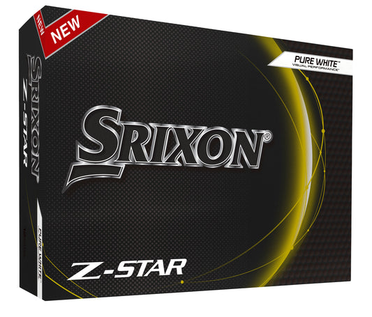 Srixon Z-Star 8 White Golf Balls 1 Dozen 2024