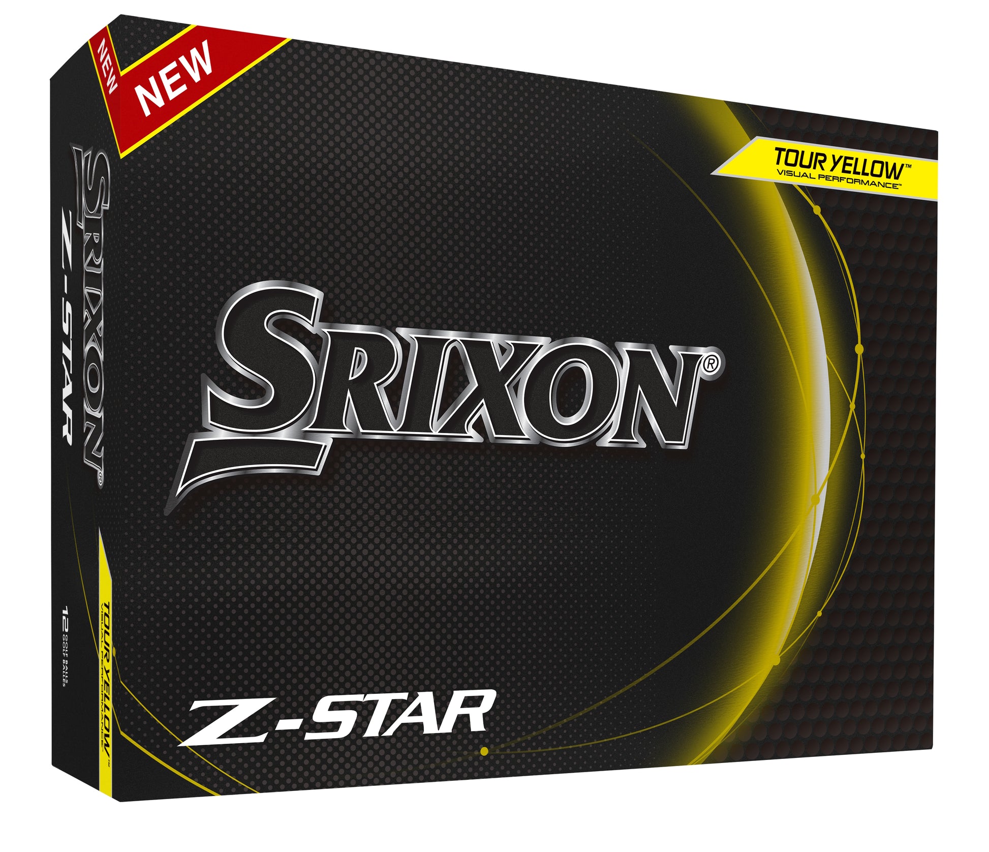Srixon Z-Star 8 Tour Yellow Golf Balls 1 Dozen 2023