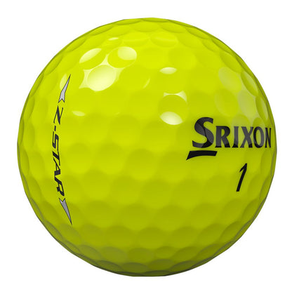Srixon Z-Star 9 Tour Yellow Golf Balls - Buy 2 Dozen, Get 1 Free