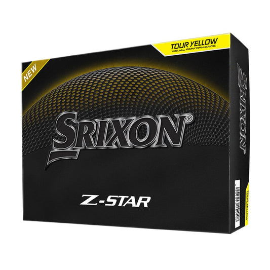 Srixon 2026 Z-Star 9 Tour Yellow Golf Balls - 2 Dozen