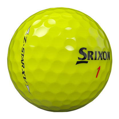 Srixon Z-Star XV 9 Tour Yellow Golf Balls - Buy 2 Dozen, Get 1 Free