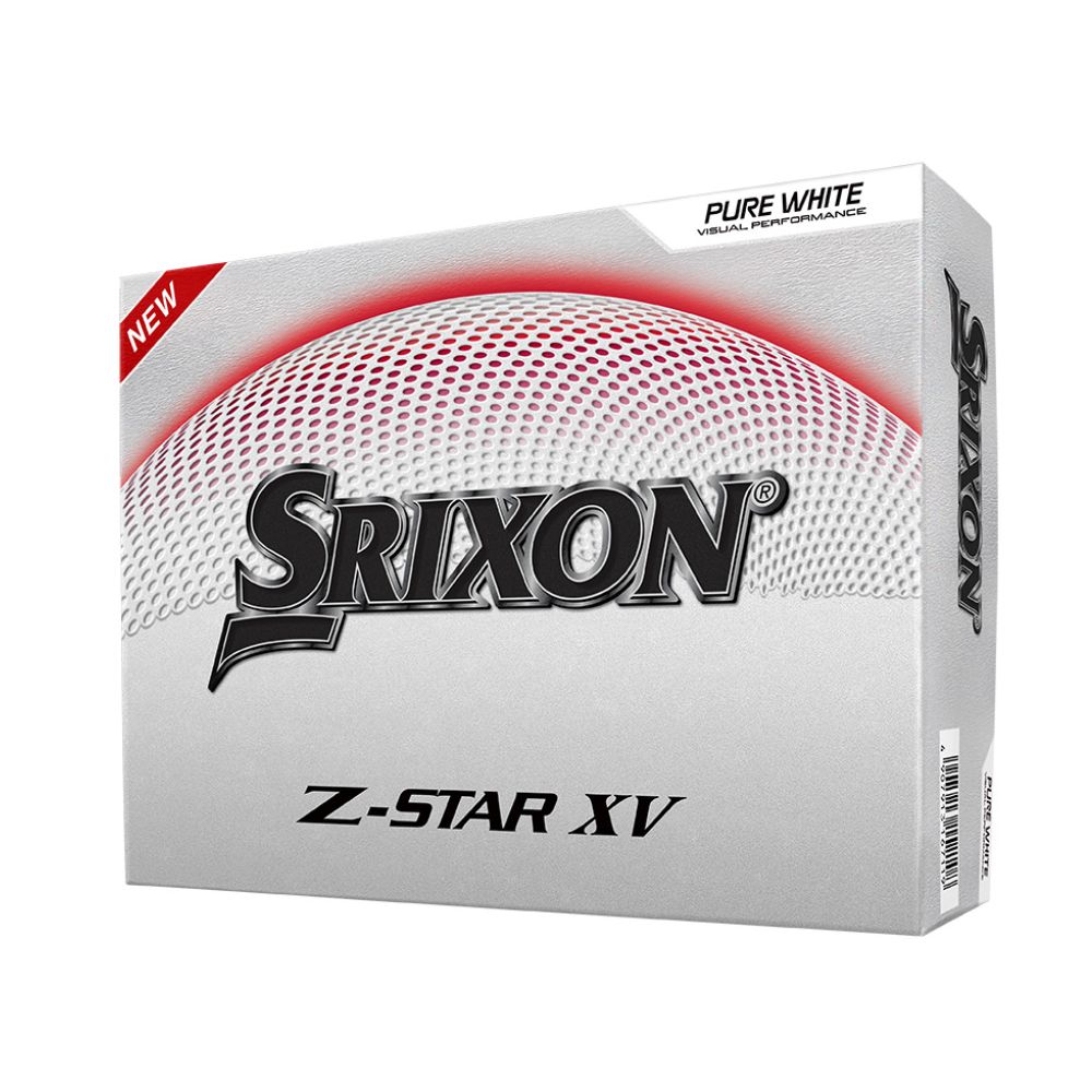 Srixon 2026 Z-Star XV 9 White Golf Balls - 2 Dozen